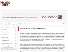 Tablet Screenshot of neurolinq.com